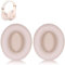 Beats Studio - 3 almohadillas de repuesto para auriculares Studio 2 y 3, con cable e inalámbricos, almohadillas de espuma viscoelástica con piel de proteína suave, color rosa