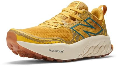 New Balance Damen Fresh Foam X Hierro V8 Trailrunning-Schuh, Ginger Lemon/Calcium/Terrarium, 8.5 Wide