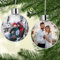 Bolas de Navidad Personalizadas con Fotos, Decoracion el Arbol de Navidad, Adornos para Familiares, Amigos, Bebé