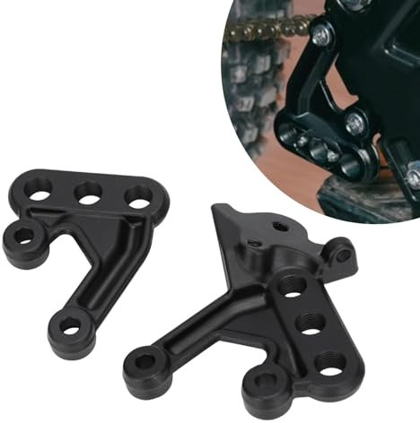 Motorrad Fußrastenhalterung,Fußrasten Tieferlegung Fussrasten Halterung Set für Surron Sur Ron Sur-Ron Light Bee X/S Elektro Dirt Bike