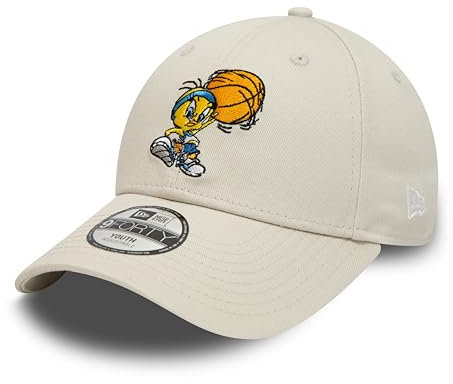 New Era Tweety Looney Tunes Kinderkappe verstellbar 9Forty Junge Mädchen Vogel Cap Basketball beige - Child
