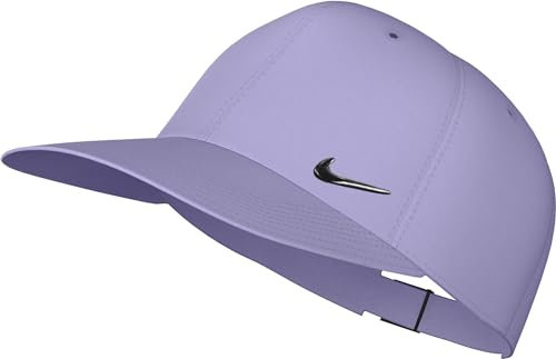 Nike Dri-Fit Club Unstrukturierte Metall-Swoosh-Cap Für Kinder, Lilac Bloom, FB5064-512, 1SIZE