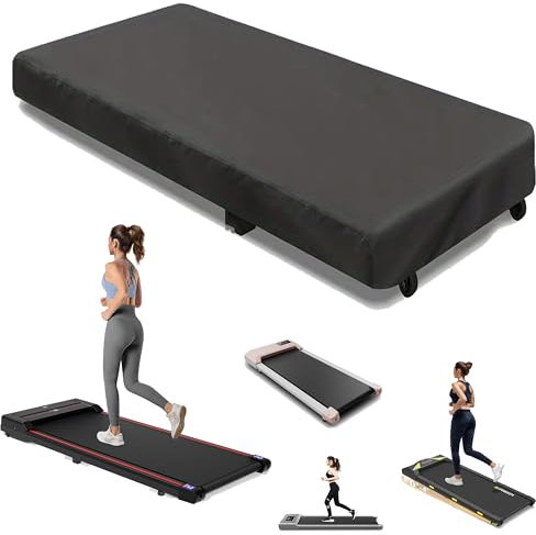 Walkng Pad Laufbandabdeckung aus 420D Oxford-Stoff mit Kordelzug – Staubdicht Wasserdicht Langlebig – 130 x 65 x 15 cm