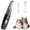 Hofeny Pfotentrimmer für hunde, Hundeschermaschine mit Staubsauger, Katzenkrallen-Trimmer, leise Pfotenschermaschine, Haustier-Rasierer für Hunde, Katzen, Pfoten, Augen, Ohren, Gesicht und Körper