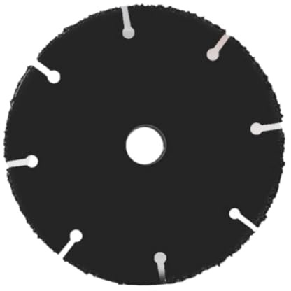 HDUNGM 76 mm vakuumgelötetes Kreissägeblatt aus Wolframkarbid mit 9,5/10 mm Bohrung, Holztrennscheibe, Multitool for Winkelschleifer