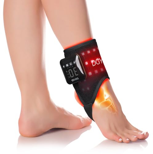 DGYAO Infrared Red Light Therapy for Wrist Ankle Relax Pad Portable with Powerbank Home Use Device