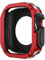 Quirxio Funda para Apple Watch Ultra Cover 49mm 40mm 41mm 44mm 45mm 42mm 38mm Carcasa anticaída iWatch Series 9 8 7 6 5 4 SE 3 2 Funda para reloj(Red,38/40/41mm)