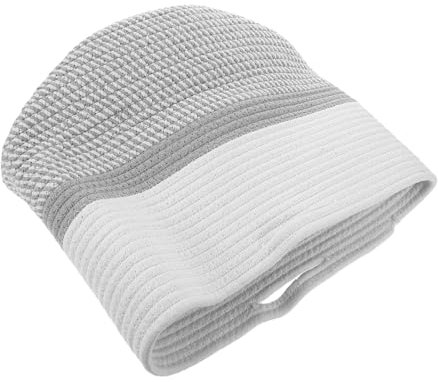 HANABASS Panier Plante Rond Tissé Corde Jardinière Intérieur Extérieur Pot Fleurs Décoration Rangement