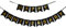 INNORU Banner mit Aufschrift Happy Anniversary – Goldfolien-Schild – Hochzeits-/Jahrestags-Dekoration, Foto-Requisiten, Schwarz und Gold