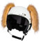 Crazy Ears Helm-Accessoires Hase Hund Ohren Ski-Ohren Tierohren, CrazyEars:Braune Hunde Ohren
