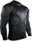 Shinestone BodyShield Herren Torwart Rüstung Gepolstertes Kompressionshemd Langärmeliges Shirt mit Schwammschutz für Fußball Baseball (Shirt-01, Medium)