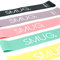 SMUG Resistance Bands aus Premium-Latex | 5er-Set mit Tasche | Fitness Bänder für Beine, Kniebeugen, Körpermitte, Pilates, Oberkörper, Dehnen & Krafttraining | Widerstandsbänder für Männer & Frauen