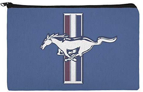 GRAPHICS & MORE Make-up-Kosmetiktasche mit Ford-Mustang-Logo, Einheitsgröße, Einheitsgröße
