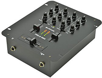 Citronic Pro-2 MKII DJ Mixer 2 Canali 2 Canali, 5 ingressi mixer - 2 phono, 2 linee, 1 microfono