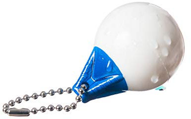 New Marine Schwimmfähiger Schlüsselanhänger Zubehör für Ihr Schiff Mini Boot Fender Kugel blau-weiß