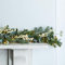 Lights4fun 2m Weihnachtsgirlande Beleuchtet Timer Weihnachts Deko Eukalyptus Tischdeko Eukalyptus Girlande
