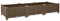 vidaXL Raised Bed Planter - Polypropylene Weather-Resistant Outdoor Planting Bed - Sturdy, Durable & Spacious - Designed for Herbs, Flowers & Veggies - Brown | DIY Assembly