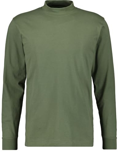RAGMAN Herren Stehkragenshirt Langarm