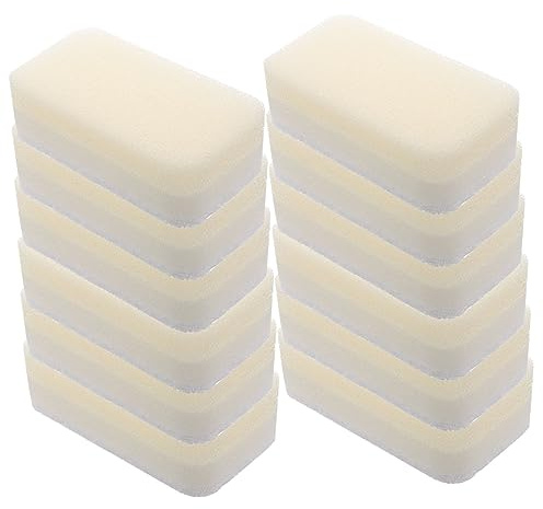 SOLUSTRE Lampshade Cleaner Sponge Set 15 Reusable Dry Cleaning Sponges for Dust and Soot Removal Handheld Lamp Shade Sponge for Fabric Lampshades and Artwork 11.00 X 6.00 X 3.50 cm