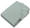 SETEX Feinbiber Spannbettlaken Melange, 140 x 200 cm großes Spannbetttuch, 90% Baumwolle/10% Polyester, Bettlaken in Salbei