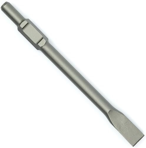 Verda Profi Meißel 410 mm SDS-HEX Sechskant Aufnahme, Spitz, Werkzeugstahl, Breaker Meißel