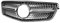 EVURU Kühlergrill Front Grill Für merc&edes Für Benz E-Klasse W212 2010-2013 Auto-Frontgrill (Color : Silver), d15h514f66