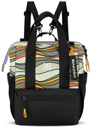 Sherpani Dispatch, Convertible Backpack Tote, Travel Backpack, Crossbody Bags for Women, Laptop Backpack, Fits 13 Inch Laptop, Ventura '73, One Size