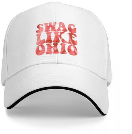QFLLQLFF Basecap Swag Like Ohio Cap Baseball Cap Luxus Herren Hut Baseball Hut Damen Herren