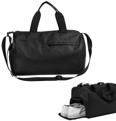 YBCCBY Sporttasche Damen Herren Reisetasche mit Schuhfach und Nassfach Fußballtasche Trainingstasche Weekender Wasserdicht Übernachtungstasche Saunatasche Handgepäck Tasche Fitness Rucksack für Reisen