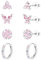 jagosen Ohrringe Ohrstecker Silber 925 Creolen Damen 4 Paar Hypoallergene Kleine Creolen Silber 925 Schmuck Damen Ohrringe Set Für Mehrere Ohrlöcher