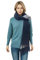 VICT POPU Schal Damen Winter Tücher Kaschmir Pashmina Schal Kuschelig Weiche Reversible Stolen Schwarz/Grau