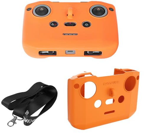 Neo Remote Control - Carcasa de silicona para DJI NEO/Mini 4 Pro, mando a distancia RC-N3/2/1, con accesorios Layard (naranja)