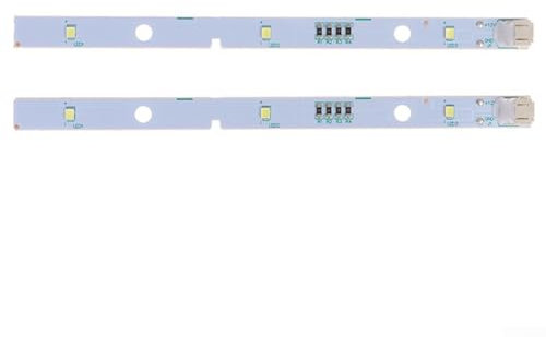 2Pcs Refrigerator Light Bars, LED Strip Light For RONGSHENG For HISENSE Refrigerator E349766 MDDZ-162A 1629348 DC12V 2W