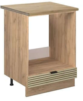 Vicco Mobile per forno da incasso Fame-Line, Pannello in quercia, 60 cm, PL Rovere