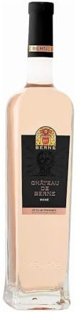 Chateau De Berne La Grande Cuvee Provence Rose | 13% ABV | 75cl | Rose wine from France | for parties or gifts (Single Bottle 75cl)