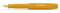 Kaweco COLLECTION Fountain Pen Honey I Premium Fountain Pen with Steel Nib for Ink Cartridges in Yellow I Exclusive Pen 13 cm I Nib: BB (Extra Broad)