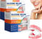 Kit de prothèses dentaires en silicone Luhaka, kit de prothèses dentaires en silicone Bikenda durable, kit de prothèses dentaires en silicone, fausses dents faciles à nettoyer(2 pcs)