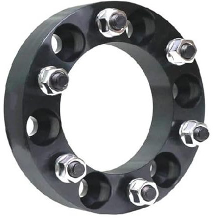 ZSQWRFRG Entretoise Roue Entretoises Roue Hubcentriques À 6 Goujons 30/35/38mm pour Toyota pour Land pour Cruiser pour Patrol pour Pajero pour Hilux Elargisseur Voie(25mm)