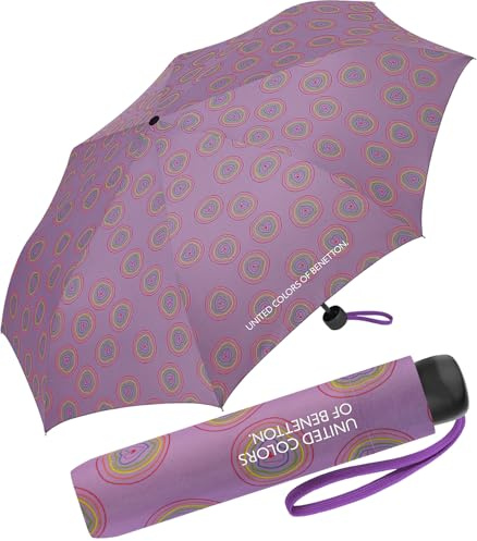 Benetton Taschenschirm Super Mini Love Core - Lavender