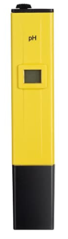 Jazooli Digital pH Meter | 0-14.00 pH Tester for Water - High Precision pH Pen Reader +0.1 Accuracy, Portable Water Tester, pH Probe for Pools, Hydroponics, Aquariums, Hot Tubs