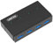 UNITEK Aktiv USB Hub 4 Port 3.0 Gen 1 + Stromversorgung, SuperSpeed Datenhub Multiport Verteiler für PC, Laptop, Tastatur, Mouse, Drucker, iOS (Mac) + Windows Kompatibilität, Plug&Play Schwarz