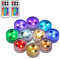 10pcs Submersible LED Lights 100% Waterproof CR2450 Mood Light Underwater Lights Battery Powered with IR Remote Control for Vase Fishtank Wedding Halloween Christmas