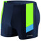 Sesto Senso Bañador de Natación Hombre Shorts Traje de Baño Pantalones Boxers de Natación BD 381 L Azul Oscuro