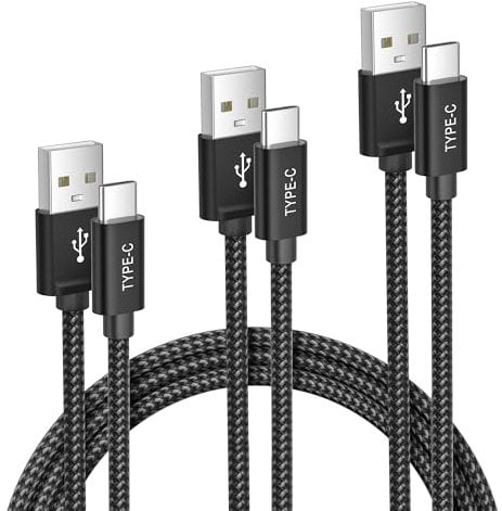 Elebase for iPhone 17 Pro Max Car Charger Cable 1.5/3.3/6.6FT 3 Pack,USB A to Type C Charging Cord for New Apple 16 15 Pro Max Plus,iPad Pro 2024 2022 2021 2020 2018 iPad Air 5 4 iPad mini 8 7 6