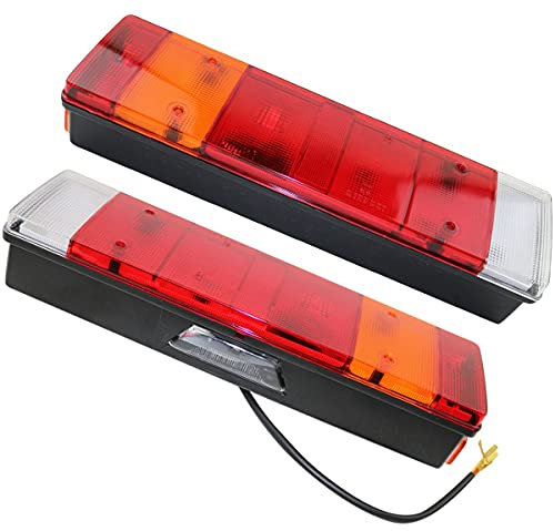 ayfar 2x 24V Rückleuchte links+rechts Heckleuchte Rücklicht LKW Anhanger Prtische IVECO E4
