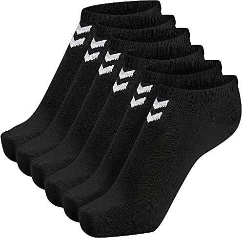 hummel hmlchevron 6-Pack Ankle Socken schwarz, 37-40 Ohne Geschlecht