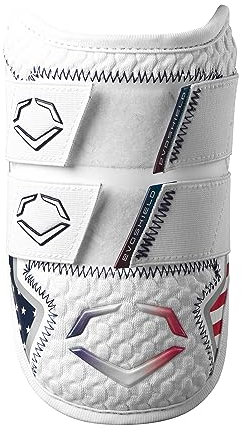 EvoShield X-srz 2.0 Ellenbogenschutz, Rot/Weiß/Marineblau, S