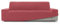 SOFASKINS® super elastischer überzug, Sofabezug 3 sitzer, atmungsaktiv, bequem und langlebig, Sofa überzug, Einfach anzubringen, Maße (180-230Cm), Farbe Klare Fuxie
