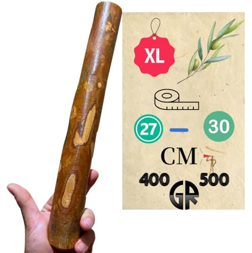 Anlolive | Gioco da Masticare Naturale Taglia XL 27-30 cm | Cani di Taglia Grande | Legno d’Ulivo | Giocattolo Sano, Sicuro e Resistente | Allevia l’Ansia, Protegge i Denti e Riduce lo Stress