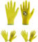 HANDLANDY 3 Pairs Kids Gardening Gloves for Age 2-13, Toddler Children Garden Yard Work Outdoor Playing Gloves, Rubber Coating, for Girls Boys Youth (Yellow, Size 2, Age 2-3)
